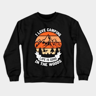 Camping Crewneck Sweatshirt